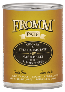 Fromm Chicken & Sweet Potato Pâté Food for Dogs 12.2 oz