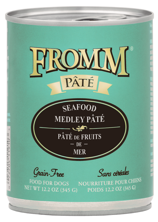 Fromm Seafood Medley Pâté Food for Dogs 12.2 oz
