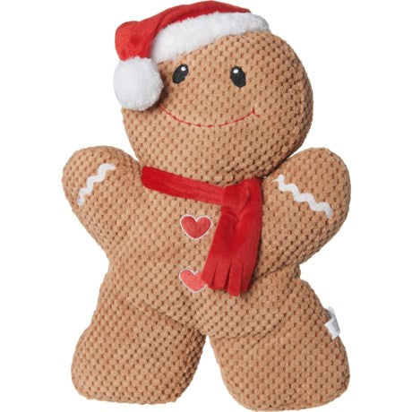 Petlou Gingerbread Man Dog Toy 15in
