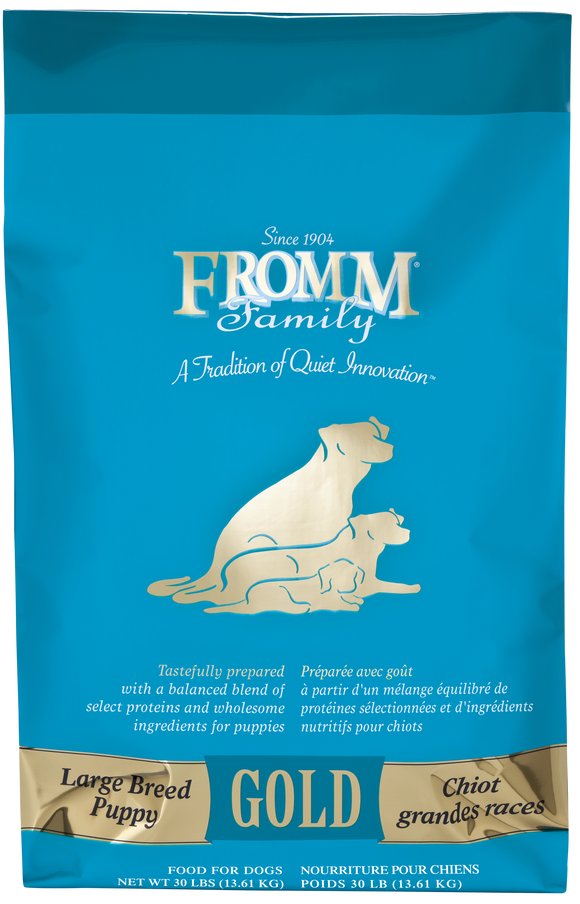 Fromm Family Large Breed Puppy Gold Food for Dogs 30 lb
