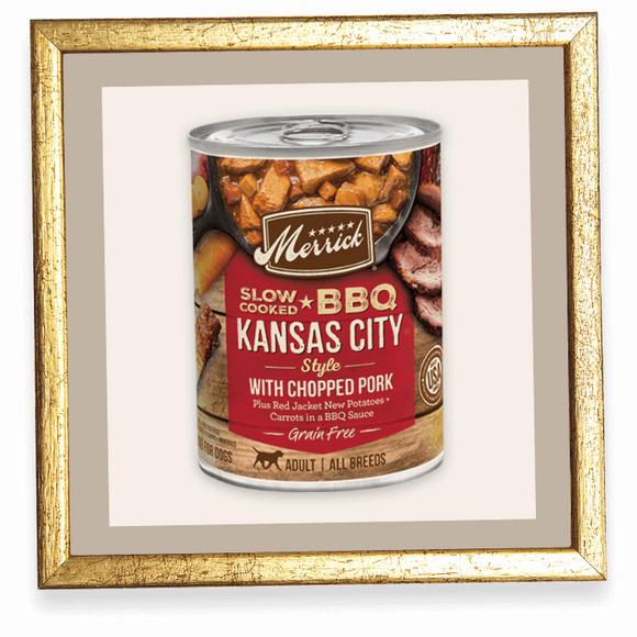 Merrick 12.7oz Slow-Cooked BBQ Kansas City Style with Chopped Pork