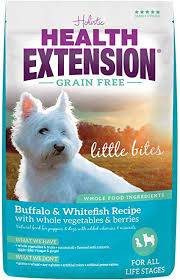 Health Extension Grain Free Buffalo & Whitefish Little Bites Pet Treat - 1 lbs