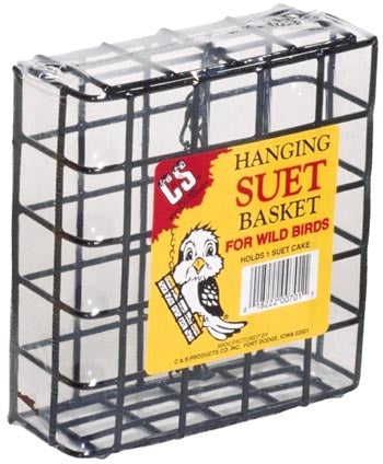 C&S Small Wire Hanging Suet Basket