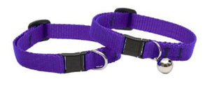 Lupine Cat Collar 1/2" 8-12" Purple.