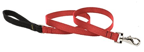 Lupine Collars and Leads 22509 3/4  x 6  Red Pet Lead