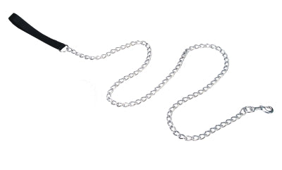Coastal Pet Products Titan  4mm Nylon Chain Dog Leash with Handle, X-Heavy, 6 feet, Black