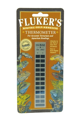 Fluker s Flat Gauge Thermometer