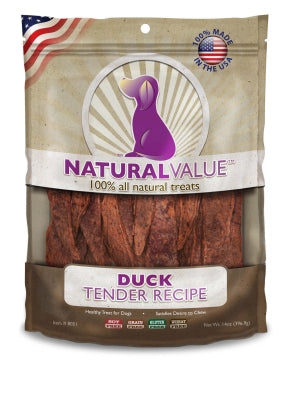 Natural Value Treats 14Oz.-Duck Tenders