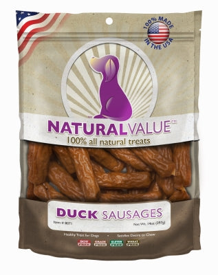 Loving Pets Natural Value Dog Treats 14oz-Duck Sage Recipe