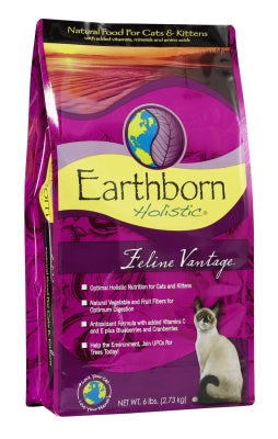 Earthborn Holistic Feline Vantage Natural Adult Dry Cat Food, 6 lb