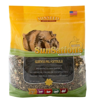 Sunseed® Sunsations? Natural Guinea Pig Formula 3.5 Lbs