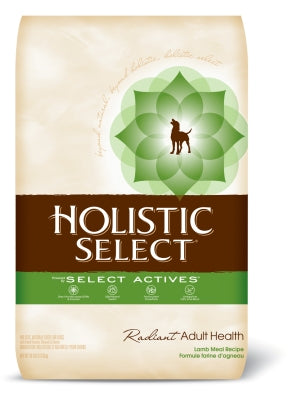 Holistic Select Natural Dry Dog Food Lamb Meal  30lb
