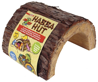 Zoo Med Laboratories Reptile Habba Hut? for Reptiles  Amphibians & Small Animals Large 3.75 X 7.5 X 7 Inch