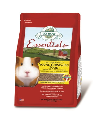Oxbow Essentials Cavy Performance Young Guinea Pig Dry Food, 5 lbs.
