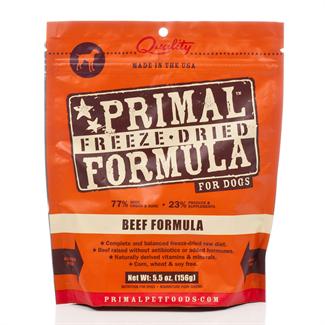 Primal Freeze Dried Beef Formula for Dogs 5.5oz