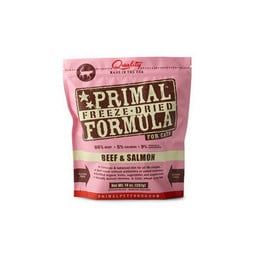 Primal Pet Foods Nuggets Grain-Free Beef & Salmon Formula Dry Cat Treat, 14 oz