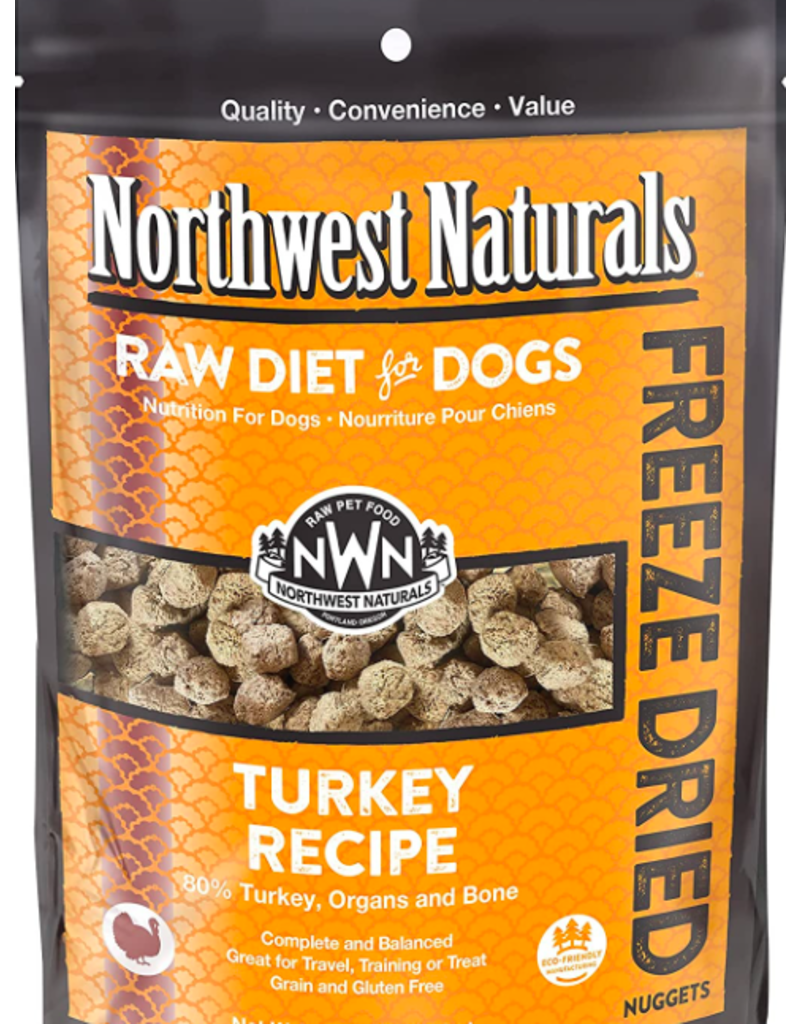 Northwest Naturals Freeze Dried Dog Nuggets Turkey 25 oz