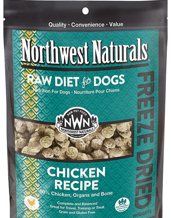 Northwest Naturals Freeze Dried Dog Nuggets Chicken 25 oz