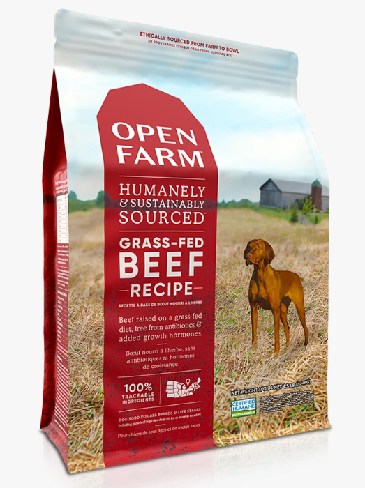Open Farm Dog Grain Free Grassfed Beef 4lbs