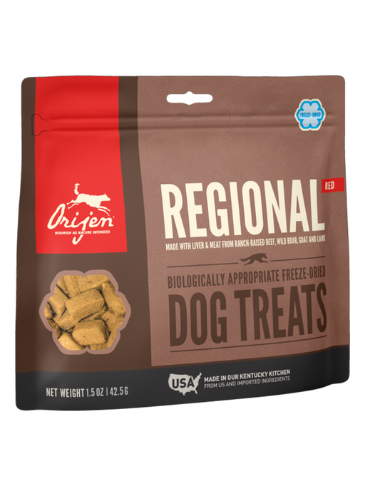 Orijen Regional Red Freeze Dried Dog Treats 1.5oz