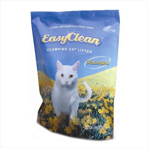 Pestell Easy Clean Clumping Clay Cat Litter Unscented 20lb