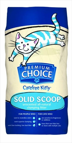 Premium Choice Scoopable Cat Litter Unscented 50lb