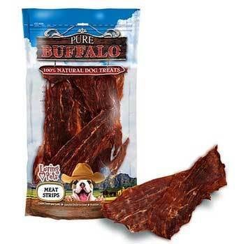 Pure Buffalo 100% Natural Dog Treats  3.5 OZ