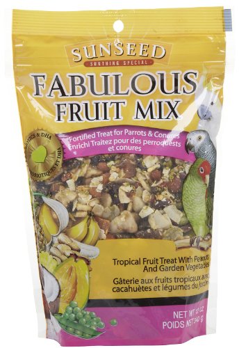 Sunseed® Fabulous Fruit Mix Treats for Parrots & Conures 12 Oz