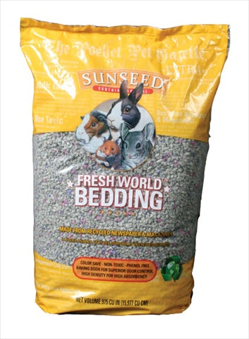 Sunseed® Fresh World Bedding Original Baking Soda Formula for Small Animals 975 Cubic Inch