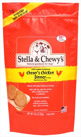 Stella & Chewy's Frozen Raw Dog Chicken 6 lbs