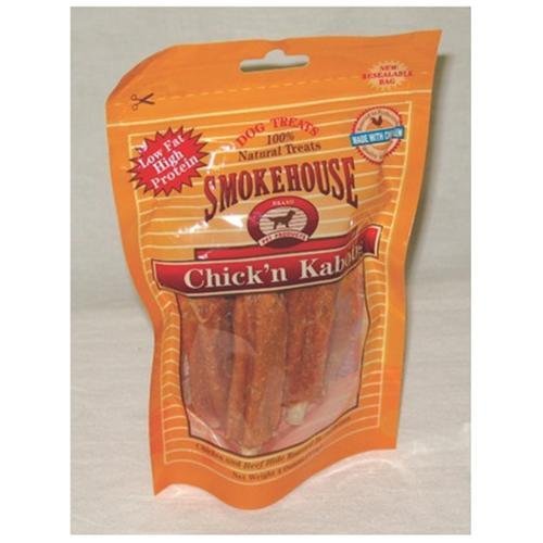 SmokeHouse Chick n Kabobs Dog Treats  4oz