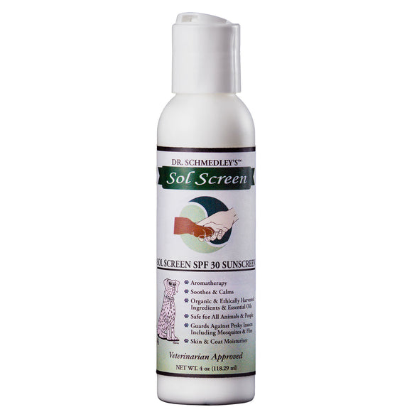 Dr. Schmedley’s Sol Lotion Sun Screen Spf 30. All Organic Ingredients For Pets & People