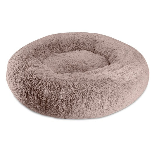 Arlee Warmly Shaggy Donut Blush 22x22x8In