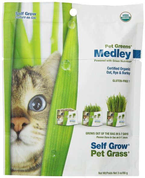 Pet Greens Grass Medley Self Grow Kit 3oz
