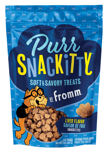 Fromm Purr Snackitty Sofft Cat Treats 3oz Liver