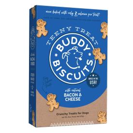 Cloud Star Buddy Biscuits Teeny Crunchy Dog Treats, Bacon & Cheese, 8 oz. Box