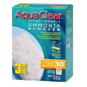 AquaClear 30 Ammonia Remover Filter Insert  363 g (12.8 oz)  3 Pack