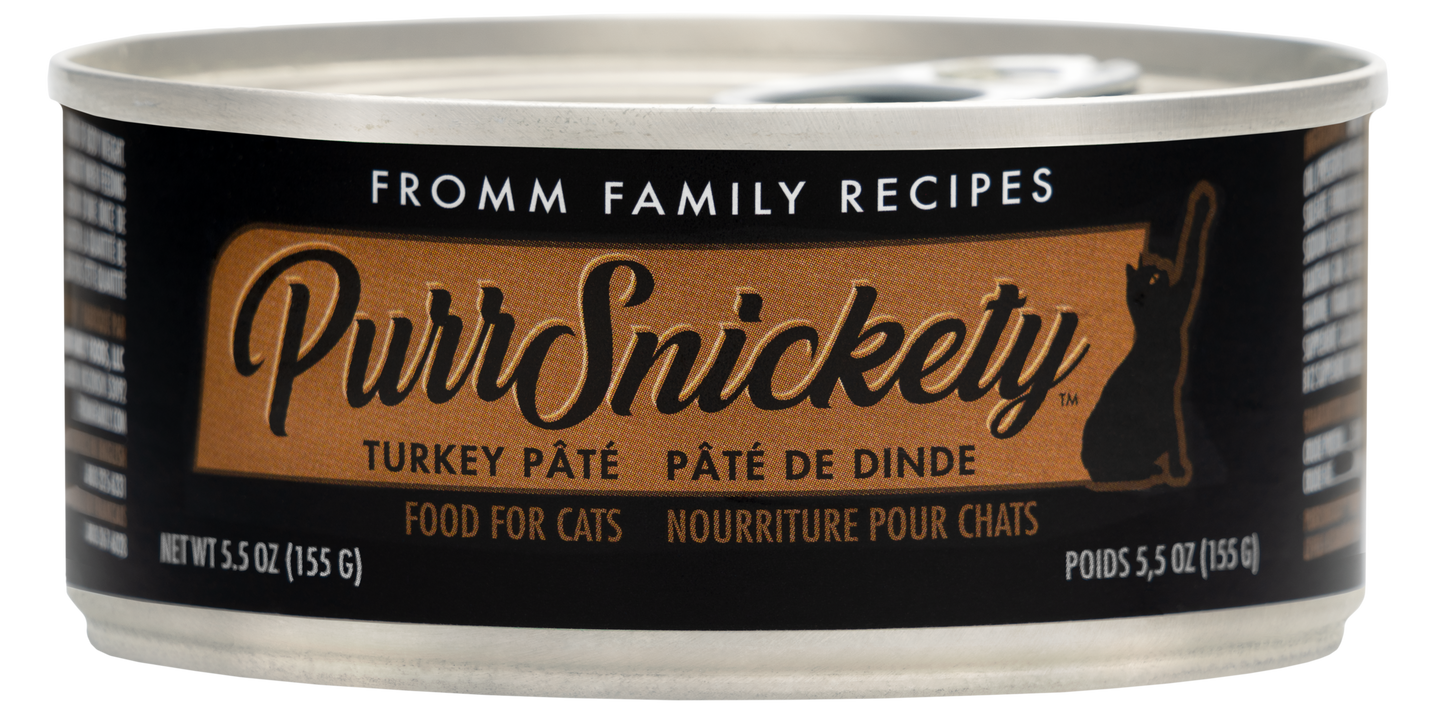 Fromm® Family Recipes PurrSnickety® Turkey Pâté Food for Cats 5.5 oz