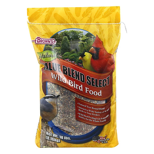 Brown's Wild Bird Food 18lb Value Blend Select