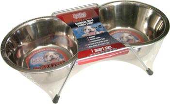 Loving Pets Double Diner Stainless Steel Pt.