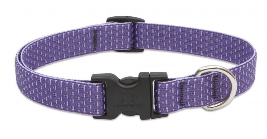 LUPINE INC 36401 3/4x9-14 Lilac Dog Collar