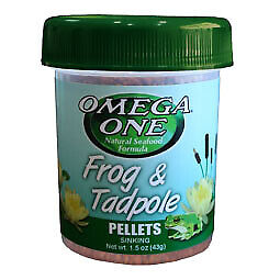 OMEGA ONE Frog & Tadpole Pellets