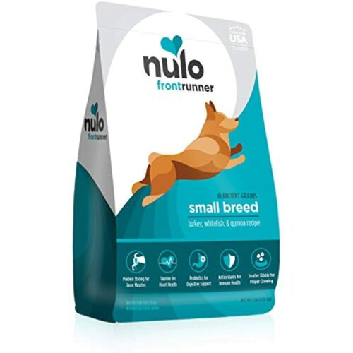 Nulo Frontrunner Small Breed Dog Food with Turkey, Whitefish & Quinoa, 3 lbs -