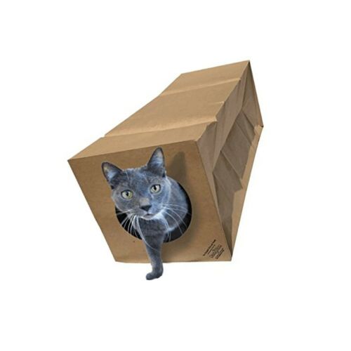 Dezi & Roo Collapsible Paper Tunnel of Fun Cat Toy