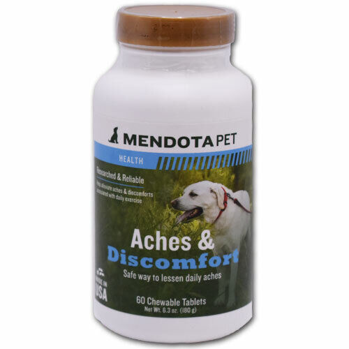 Mendota Pet 40261 Aches & Discomfort - 60 Tablets
