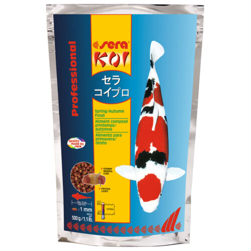 Sera 7011 Koi Professional Spring/autumn 1.1 Lb 500g Pet Food One Size