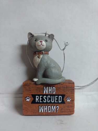 Midwest Ornament - Rescue Animal - Cat