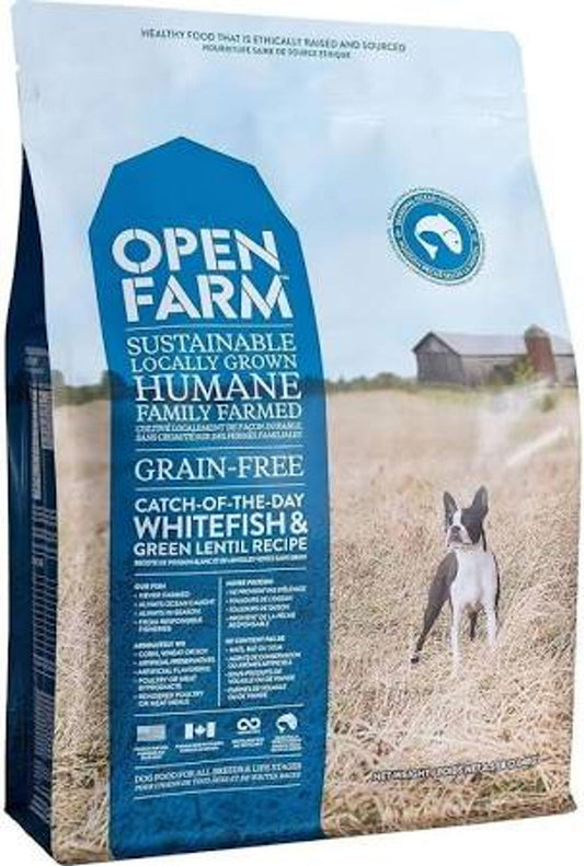 Open Farm Grain-Free Whitefish & Green Lentil Recipe Dry Dog Food, 11 lb. Bag