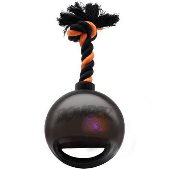 Zeus Led Bomb Tug Ball, Small, Black