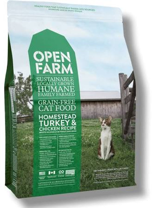 Open Farm Grain-Free Turkey & Chicken Recipe Cat Food, 4 lb. Bag